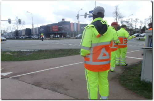 wegwerkzaamheden Verkeersregelaars